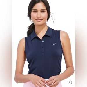 Vineyard Vines Dark Blue Sleeveless Tank Top